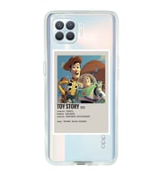 Oppo Reno 4 Lite Uyumlu Toy Story Minimalist Poster Desenli Şeffaf Telefon Kılıfı