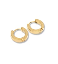 Ocean Pole Gold 3 mm Çelik Erkek Küpe