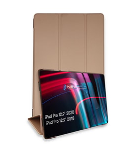 Apple iPad Pro 12.9 (2021) Kılıf Tablet Smart Kılıf - Rose Gold