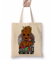 Baby Groot Baby Tree Don't Push Bez Çanta Uzun Saplı