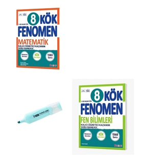 LGS 8.Sınıf KÖK Matematik Ve Fen Bilimleri Soru Bankası