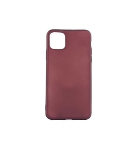 Apple iPhone 11 Pro Uyumlu Kılıf Zore Premier Silikon Kapak (Mürdüm)