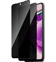 Logis Xiaomi Redmi Note 12 Pro 4G Tam Kaplayan Hayalet Ekran Koruyucu  Cam (Siyah)