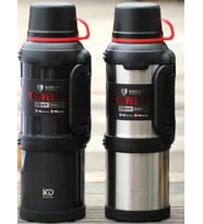 Vacuum 4 Litre Aile Boy Paslanmaz Çelik İSSİ Termos Karışık Renk
