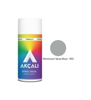 AKÇALI 903 ISIYA DAYANIKLI SPREY SOBA BOYASI ALÜMİNYUM 400 ML