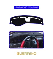 HONDA CIVIC 1994-2000TORPİDO KORUMA HALISI MAVİ KENAR
