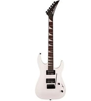 Jackson 2910121500 JS Dinky Arch Top JS22 DKA Elektro Gitar (Snow White) Egzotik Klavye Beyaz Renk ve 24 Jumbo Perde
