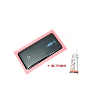Mi 9T Arka Pil Kapağı ve (B7000 15 ML) Yapıştırıcı Hediye (Siyah)