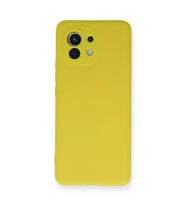 Mi 11 Kılıf Nano İçi Kadife - Sarı