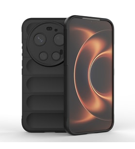 Xiaomi 17 Ultra Kılıf Esnek TPU Oyuklu Arka Yüzey Tasarımlı Etnik Silikon Kılıf