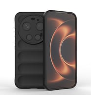 Xiaomi 17 Ultra Kılıf Esnek TPU Oyuklu Arka Yüzey Tasarımlı Etnik Silikon Kılıf
