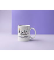 Fizik Öğretmelerine Özel Beyaz Kupa Bardak