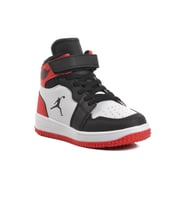 Cool Haykat Uzun P Siyah-Kırmızı Çocuk Hi Sneaker