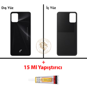 Reeder Yapıştırıcı S19 Max Siyah Yapıştırıcı B-7000 Yapıştırıcı Arka Kapak Arka Cam Batarya Kapağı Lazer Kesim Kapak Pil Kapağı Back Cover