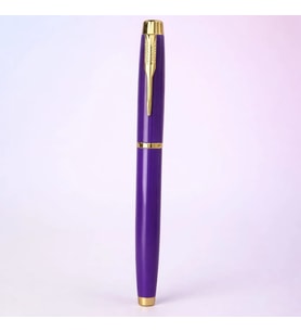 Premium Mor Metal Roller Kalem
