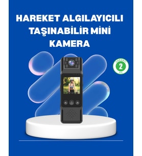 Mini Kamera 1080p Full Hd Döner Lens Taşınabilir