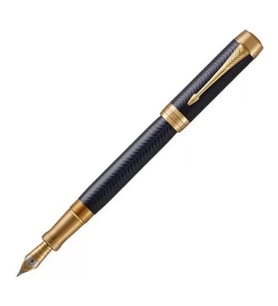 Parker Dolmakalem Duofold Prestij Mavi Chevron GT 1931369