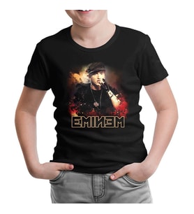 Eminem Siyah Çocuk Tshirt