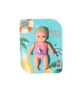 Mey İthalat® URT031-001 Kartela Yüzen Bebek -Birliktoys