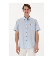 U.S. Polo Assn. Elfy025Y Açık Mavi Erkek Gömlek 2082772