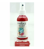 Cadence Your Fashion Sprey Kumaş Boyası 100 ml. 1106 CRIMSON KIRMIZI 