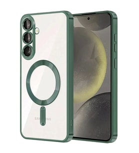 Newface Samsung Galaxy A37 5G Kross Magneticsafe Kapak - Koyu Yeşil