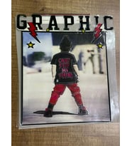 22X17 CM ÜTÜ İLE YAPIŞAN GRAPHIC YAILI ÇOCUK TRANSFER BASKI ARMA