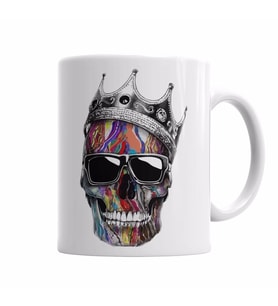 Caveira King Kupa Bardak Porselen