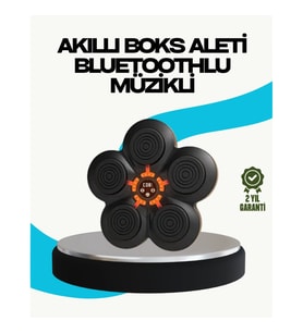 Mey İthalat® Ev Tipi Akıllı Boks Duvar Paneli Müzikli Bluetoothlu Refleks Geliştirme Cihazı