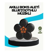 Mey İthalat® Ev Tipi Akıllı Boks Duvar Paneli Müzikli Bluetoothlu Refleks Geliştirme Cihazı