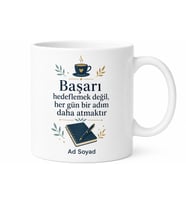 Ofise Özel Tasarım Baskılı Kupa Bardak Hediyelik Porselen Mug Hediye