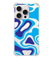 PrintiFy Apple iPhone 15 Pro Max (Kamera Açık) Uyumlu Köşe Korumalı Renkli Desen Kılıf