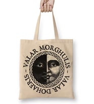 Game Of Thrones Valar Morghulis Valar Dohaeris Bez Çanta Uzun Saplı