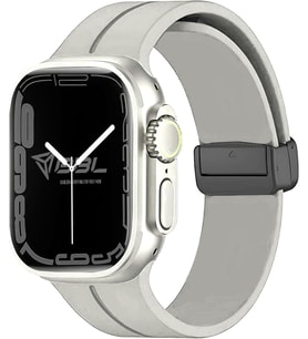 Apple Watch Series SE/11/10/9/8/7/6/5/4/3 ile Uyumlu Silikon Kordon (BBL84)