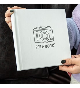 Polabook Beyaz Mini Anı Defteri ve 10 adet 6x9 Pola Kart Hediyeli
