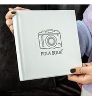 Polabook Beyaz Mini Anı Defteri ve 10 adet 6x9 Pola Kart Hediyeli