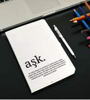 Kişiye Özel Deri Tasarım Defter TS39