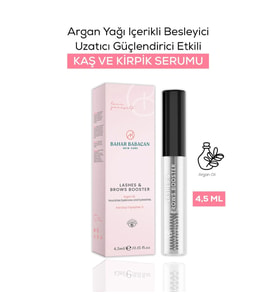 Bahar Babacan Argan Yağı İçerikli Besleyici Uzatıcı Güçlendirici Kaş ve Kirpik Serumu 5 ml