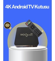 Akıllı Android TV Box – 4K Çözünürlük, 2GB RAM, 16GB Depolama, Hızlı Wi-Fi