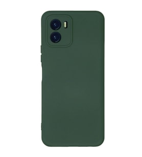Vivo Y15s Kılıf Nano İçi Kadife Silikon - Koyu Yeşil