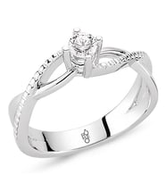 Romeo Pırlanta 0.23 Ct Tektaş Yüzük RM20049 (Çok Renkli)
