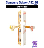 Samsung Galaxy A52 4G On Off Açma Kapama Volume Ses Film Flex SM-A525F Uyumlu