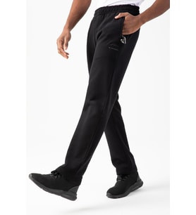 Maraton Comfort Erkek Düz Paça Siyah Eşofman Altı