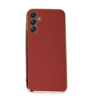 Samsung Galaxy M14 5g Kılıf Volet Silikon - Kırmızı
