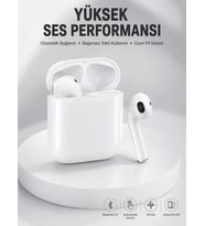 2. Nesil Bluetooth Android ve İOS Uyumlu Kablosuz Kulaklık Çağrı Cevaplama