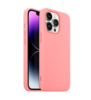 Buff iPhone 14 Pro Max ile Uyumlu Rubber S Kılıf Pink (Pembe)