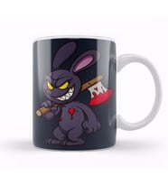Looney Tunes Evil Bunny Cartoon Kupa Bardak Porselen