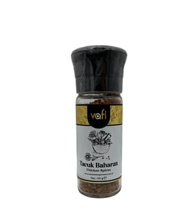 Vafi Cam Değirmen Kapak Serisi Tavuk Baharatı 50 gr