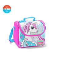 Coral High Kids Mavi Neon Pembe Unicorn Desenli Thermo Beslenme Çantası 22711