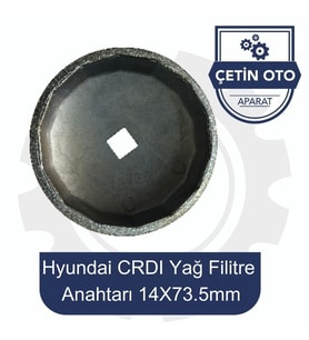 Hyundai Crdı Yağ Filitre Anahtarı 14X73.5Mm